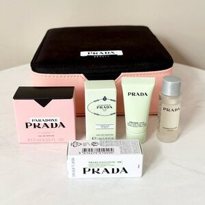 Prada Pink and Black Beauty Collection